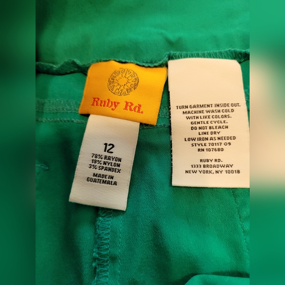 Ruby Red Slacks - Picture 2 of 4